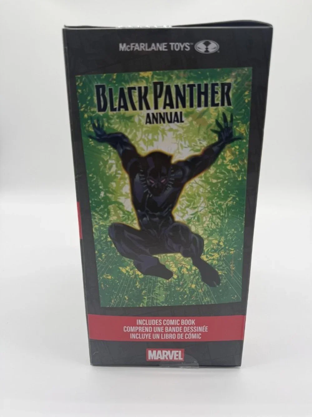 Marvel Black Panther Annual Action Figure 1:6TH McFarlane Toys Black New Comic